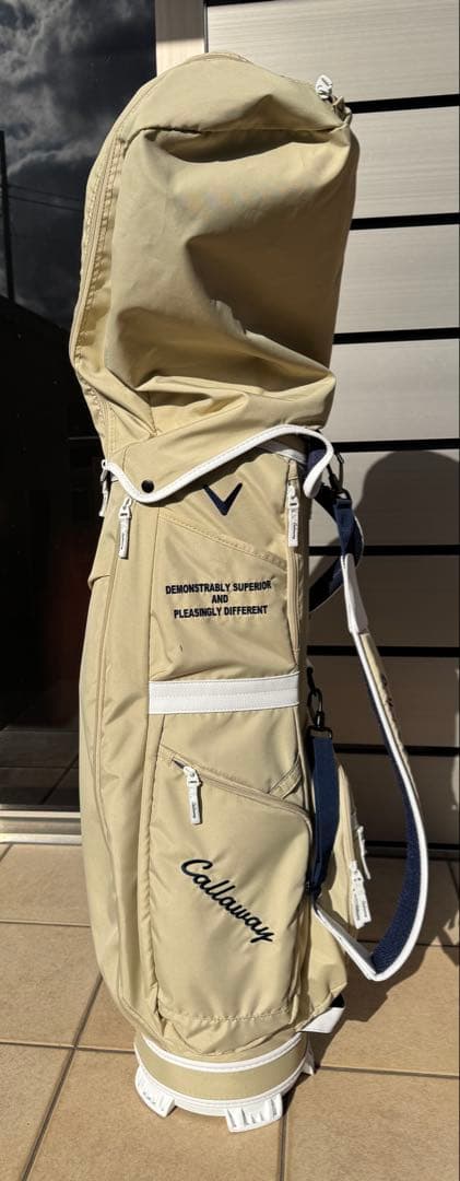 Callaway ゴルフキャディバッグ ベージュ　ユニセックス