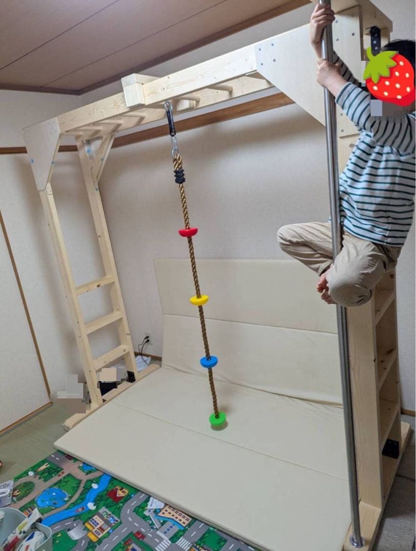 うんてい　ターザンロープ　室内遊具