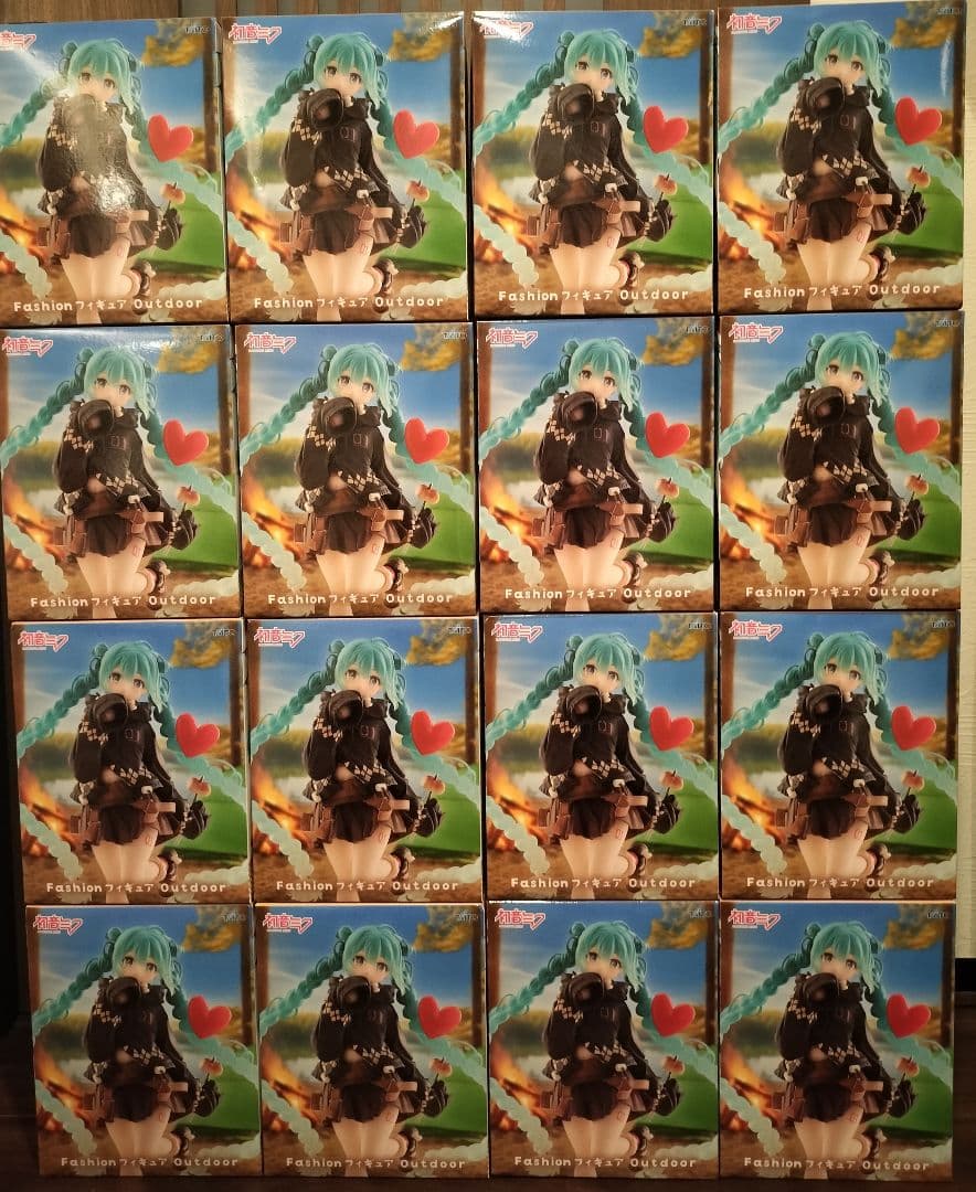 初音ミク　Fashionフィギュア Outdoor 16体セット