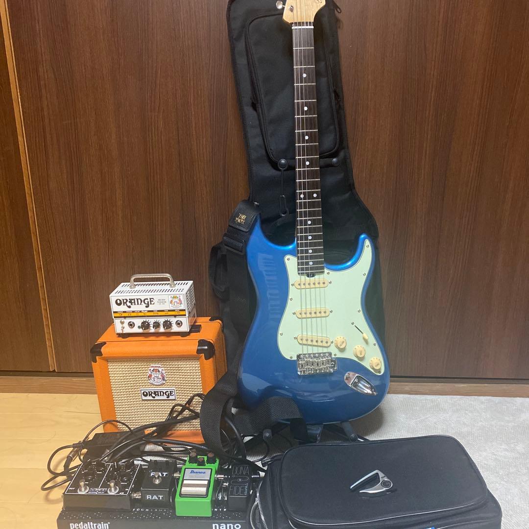 エレキギター　ギターアンプ　エフェクター　セット売り　バッカス　ibaneze