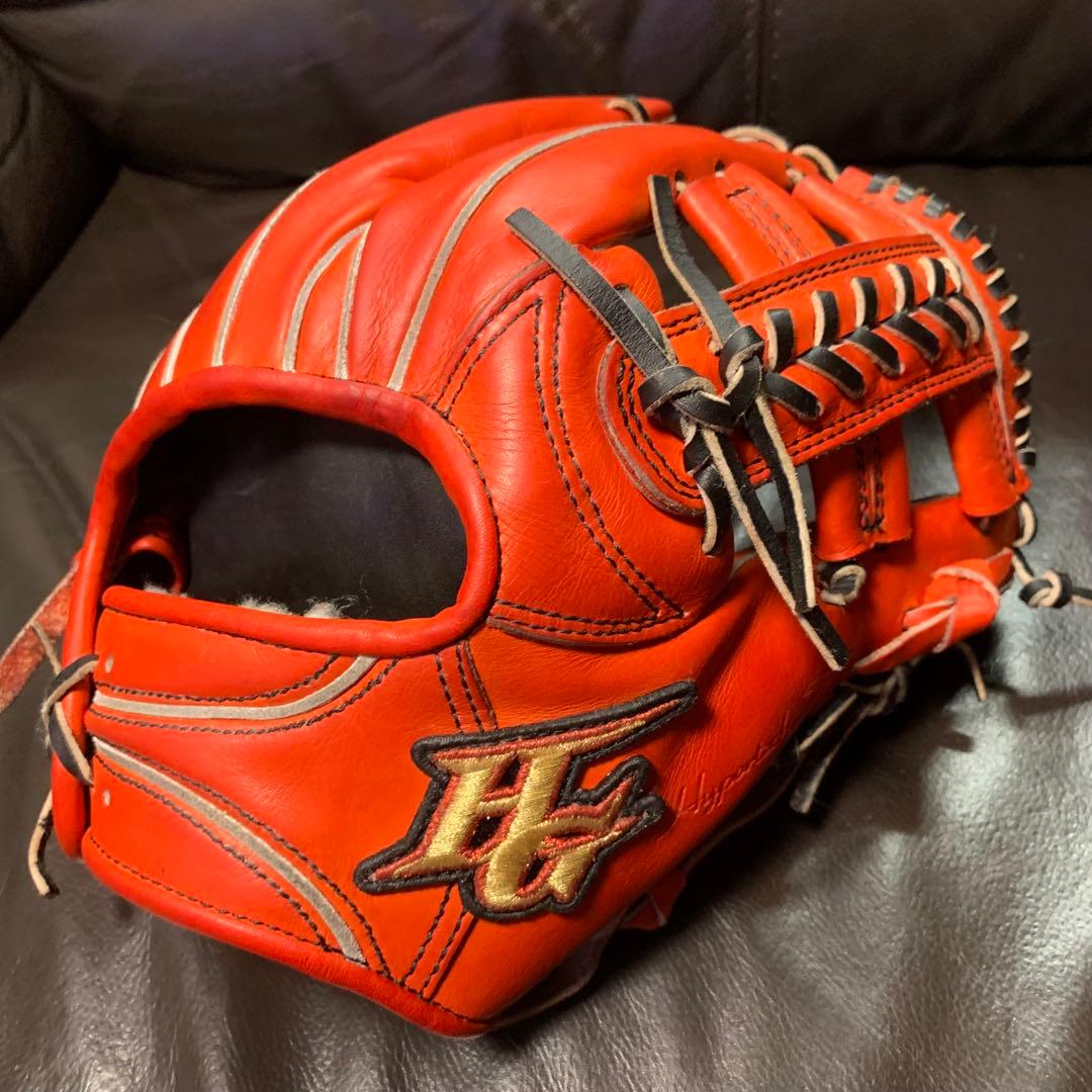 ハイゴールド　心極　硬式内野手用グローブ