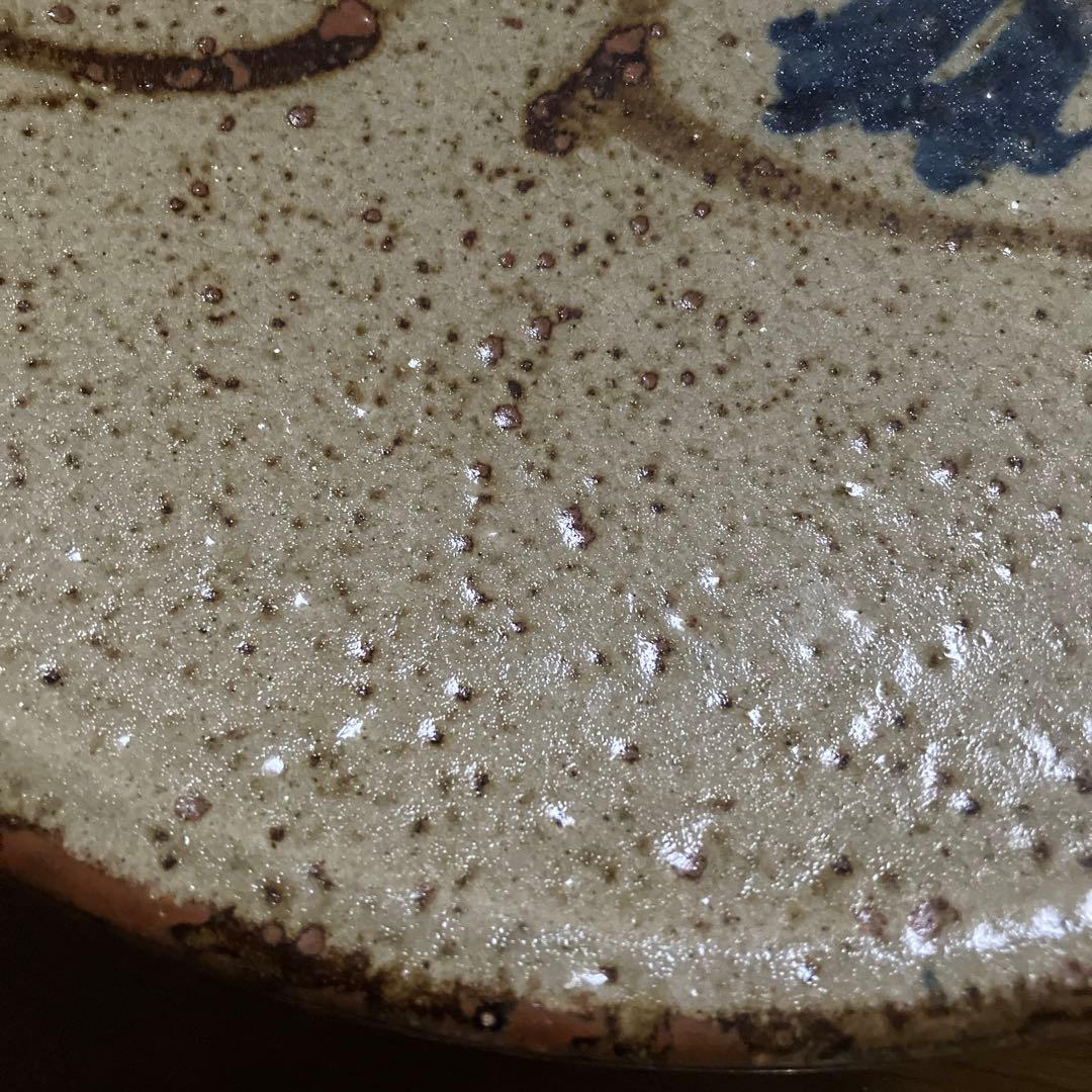 重厚な昔の大皿　直径31高さ4 1.7キロ　存在感抜群です