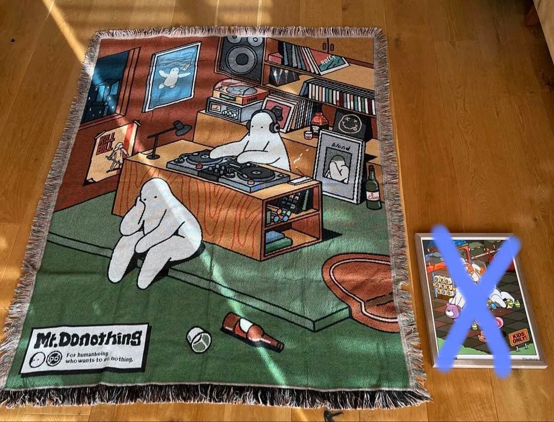 Mr.Donothing ミスタードゥーナッシング ラグ のみ