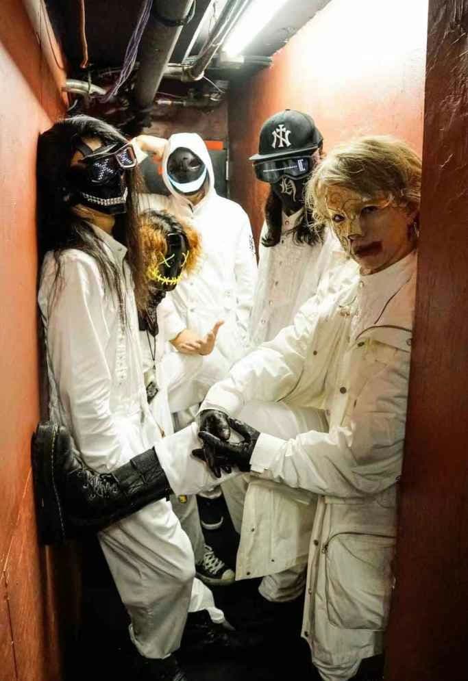 HYDE着 SWITCHBLADE ジャンプスーツ ホワイト