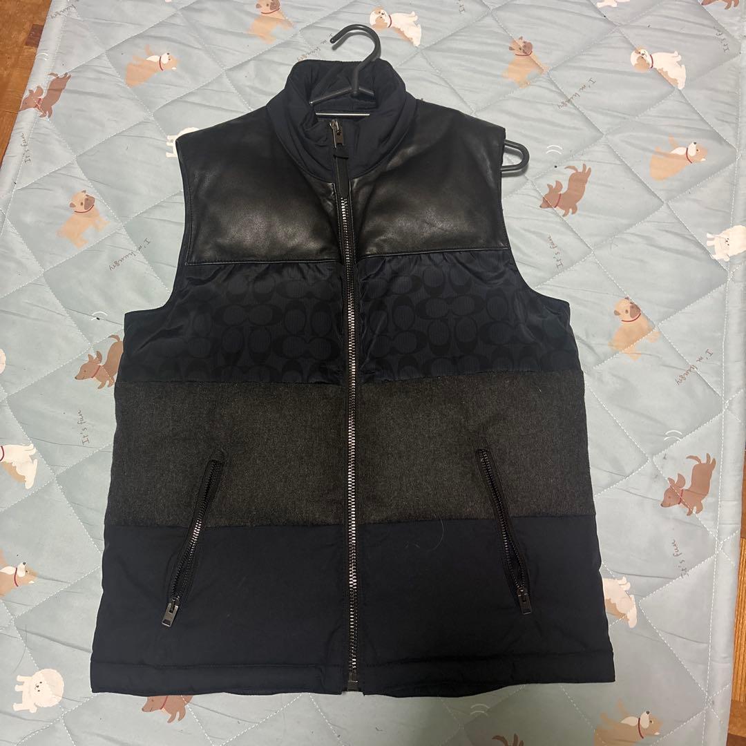 COACH コーチ ダウンベストxs s相当 美品