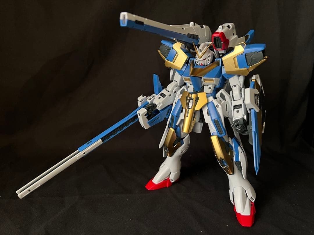 MG V2アサルトバスターガンダムVer.ka 素組完成品