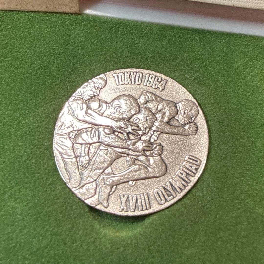 1964東京オリンピック記念銀メダル925