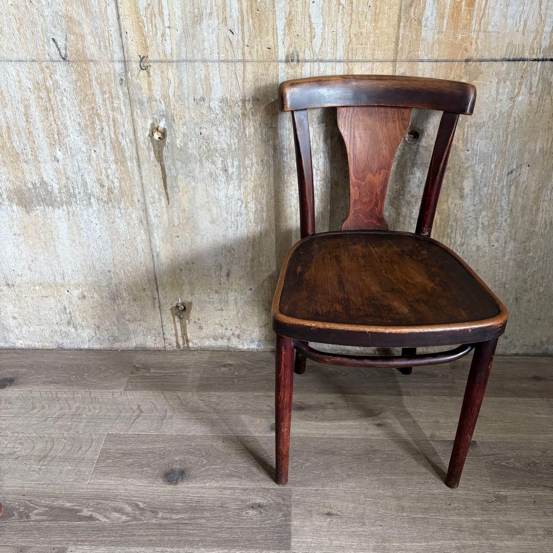 THONET アンティーク　ベントウッドチェア　曲木椅子　ヴィンテージ　④