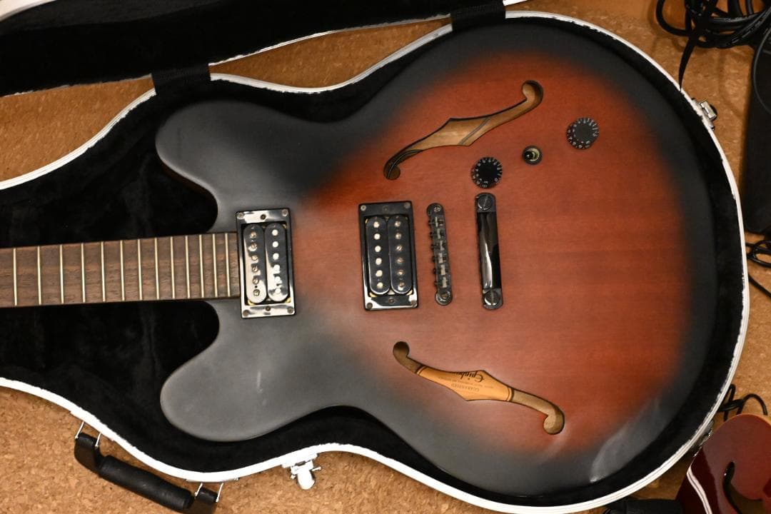 Epiphone dot studio ケース付き