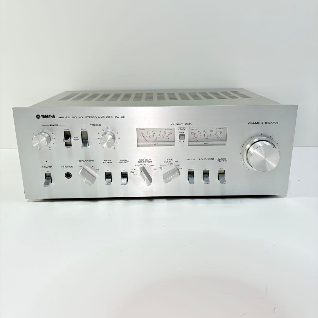 【動作品】 YAMAHA ヤマハ プリメインアンプ CA-X11(2074)