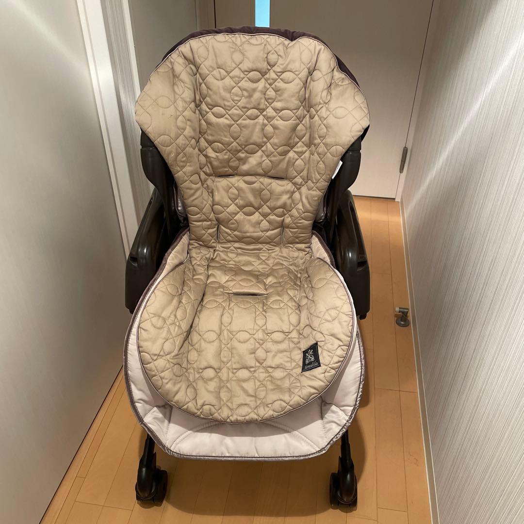 Combi コンビ ネムリラ オートスウィング ハイローチェア（ブラウン）