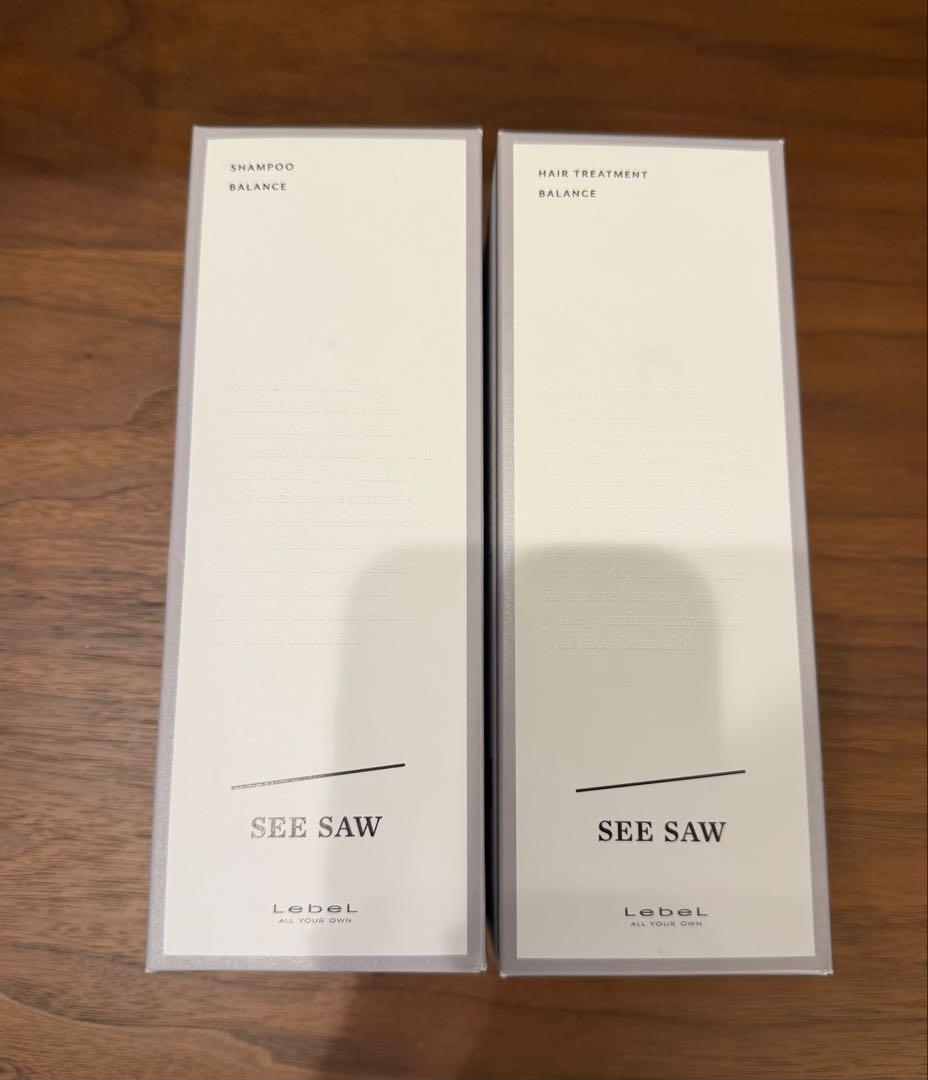 シーソー バランス シャンプー トリートメント