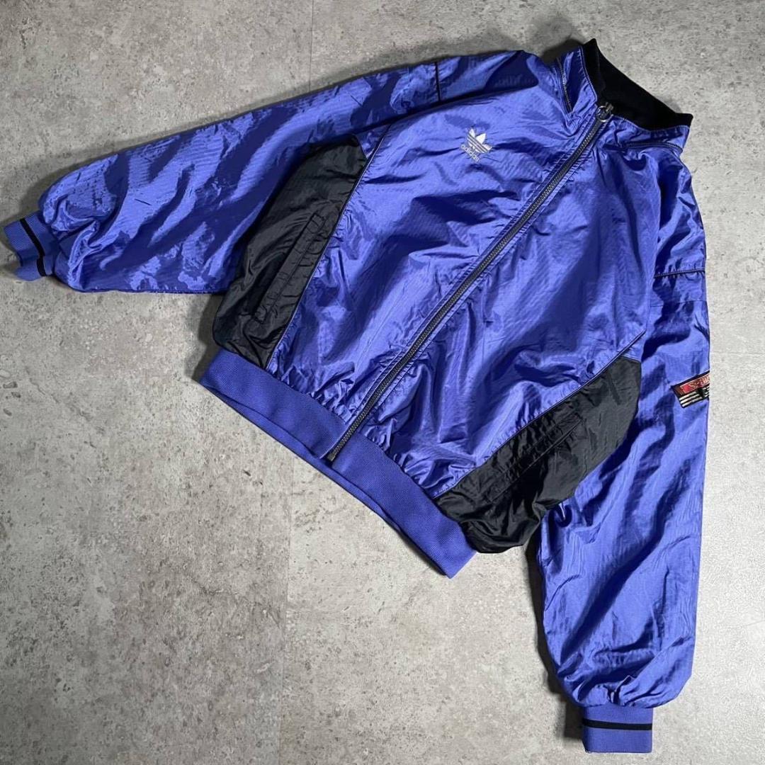 90sヴィンテージ デサント製 Old adidas ナイロンセットアップ