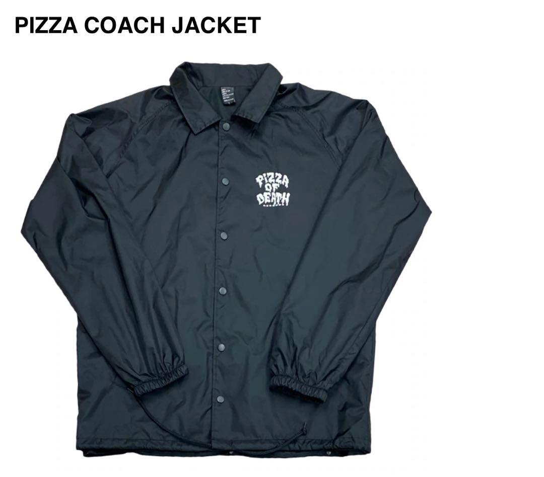 PIZZA OF DEATH コーチジャケット ブラック