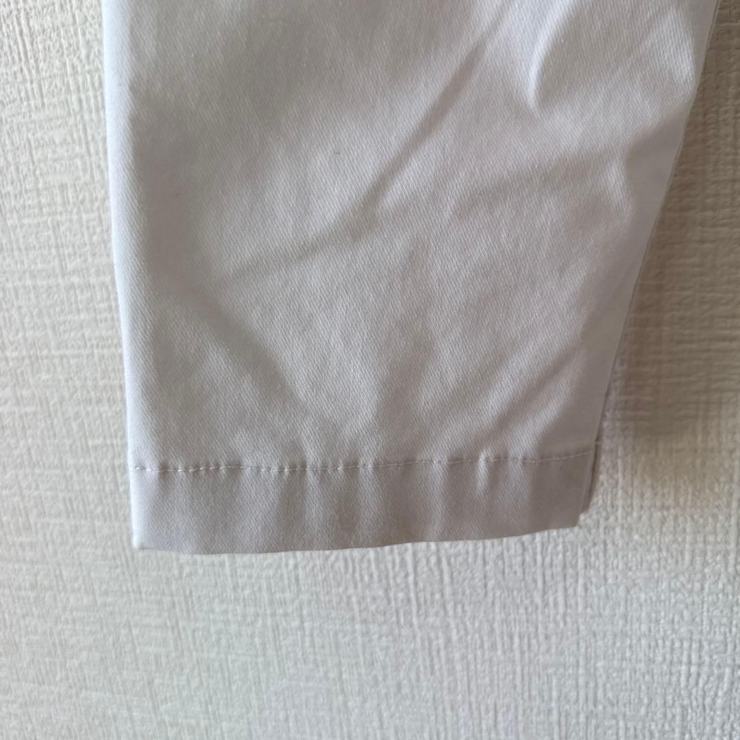 美品　パーリーゲイツ　パンツ　白　ホワイト　M〜L相当　ストレッチ素材　4