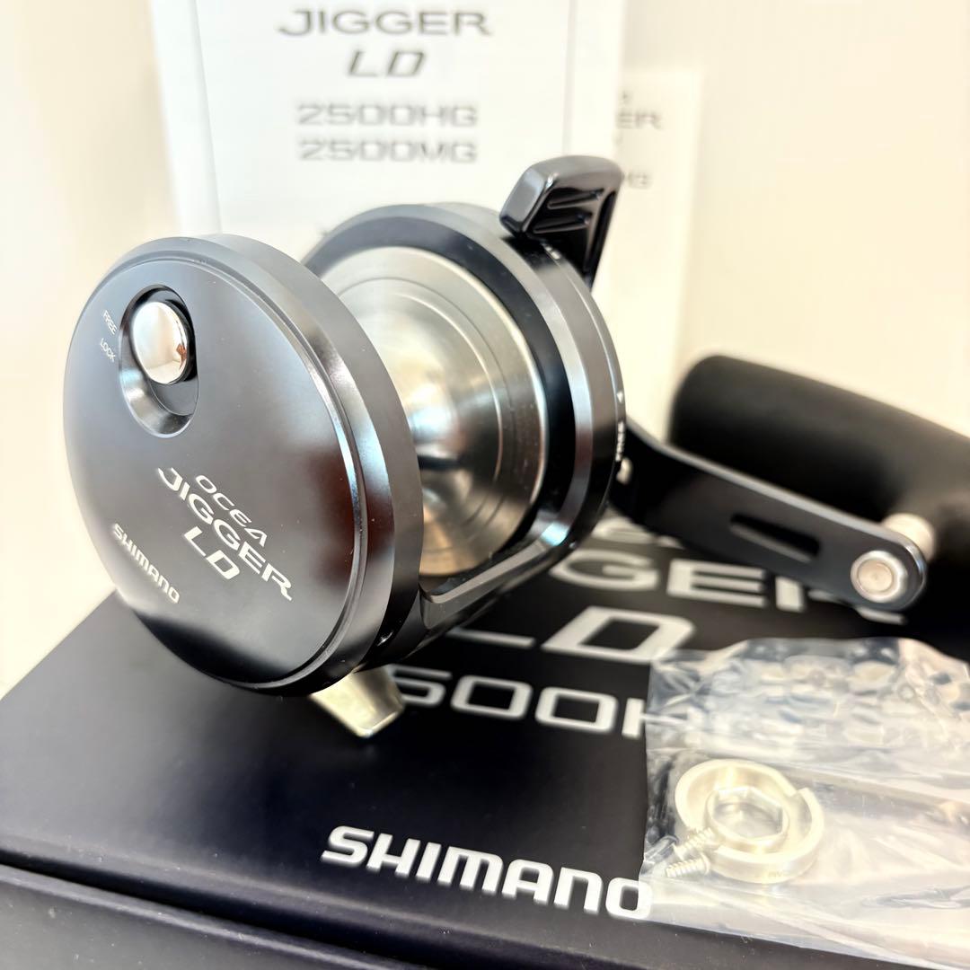 【5回使用】美品✨SHIMANO オシアジガー LD 2500MG レバードラグ