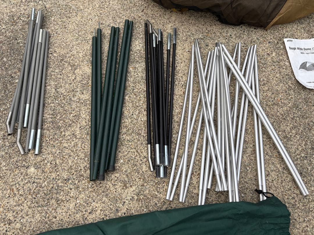 d*3様 【ジャンク】Colemanコールマンテントタフワイドドーム/300EX