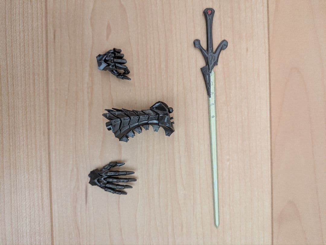 ボークス　VSMS 1/100 ダッカス・ザ・ブラックナイト　組立済み