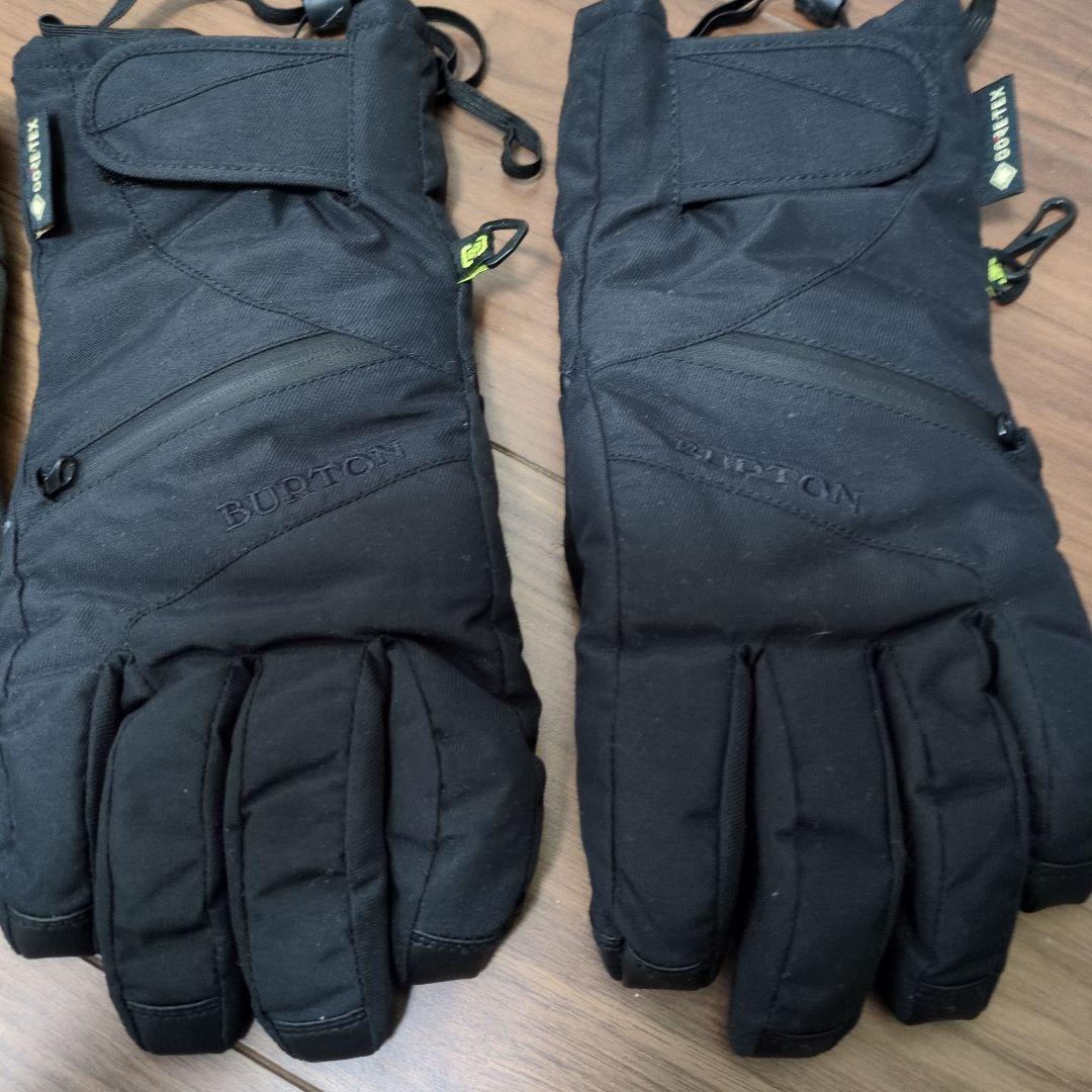 Burton GORE-TEXスノーボードグローブ M ブラック　インナー付き