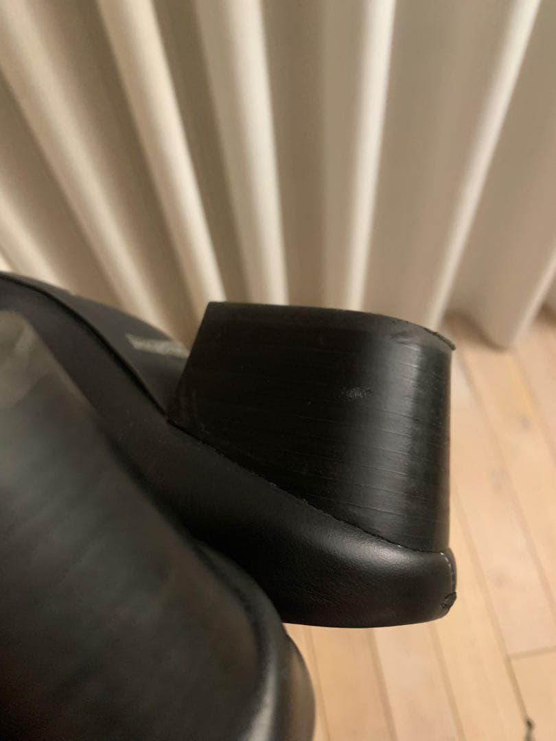 todayful★25AW Square Leather Sabot★37