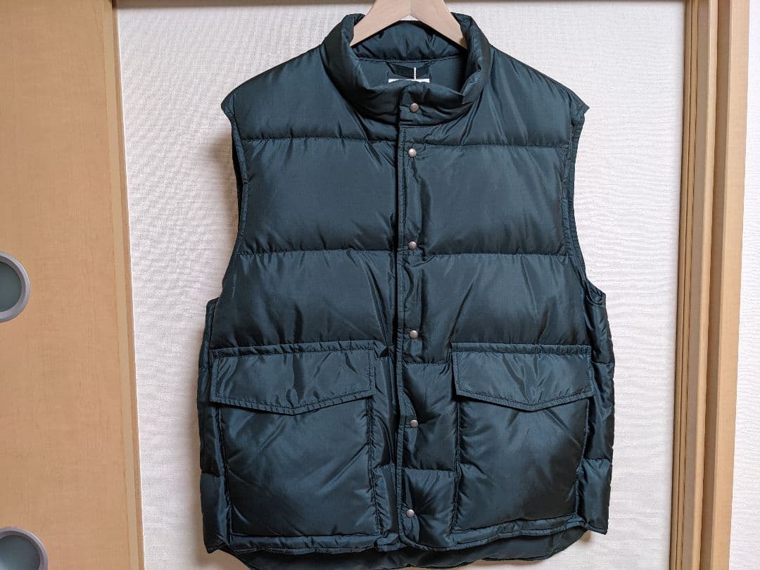 新品　ビズビム　KARLUK INSULATOR DOWN VEST　　ベスト