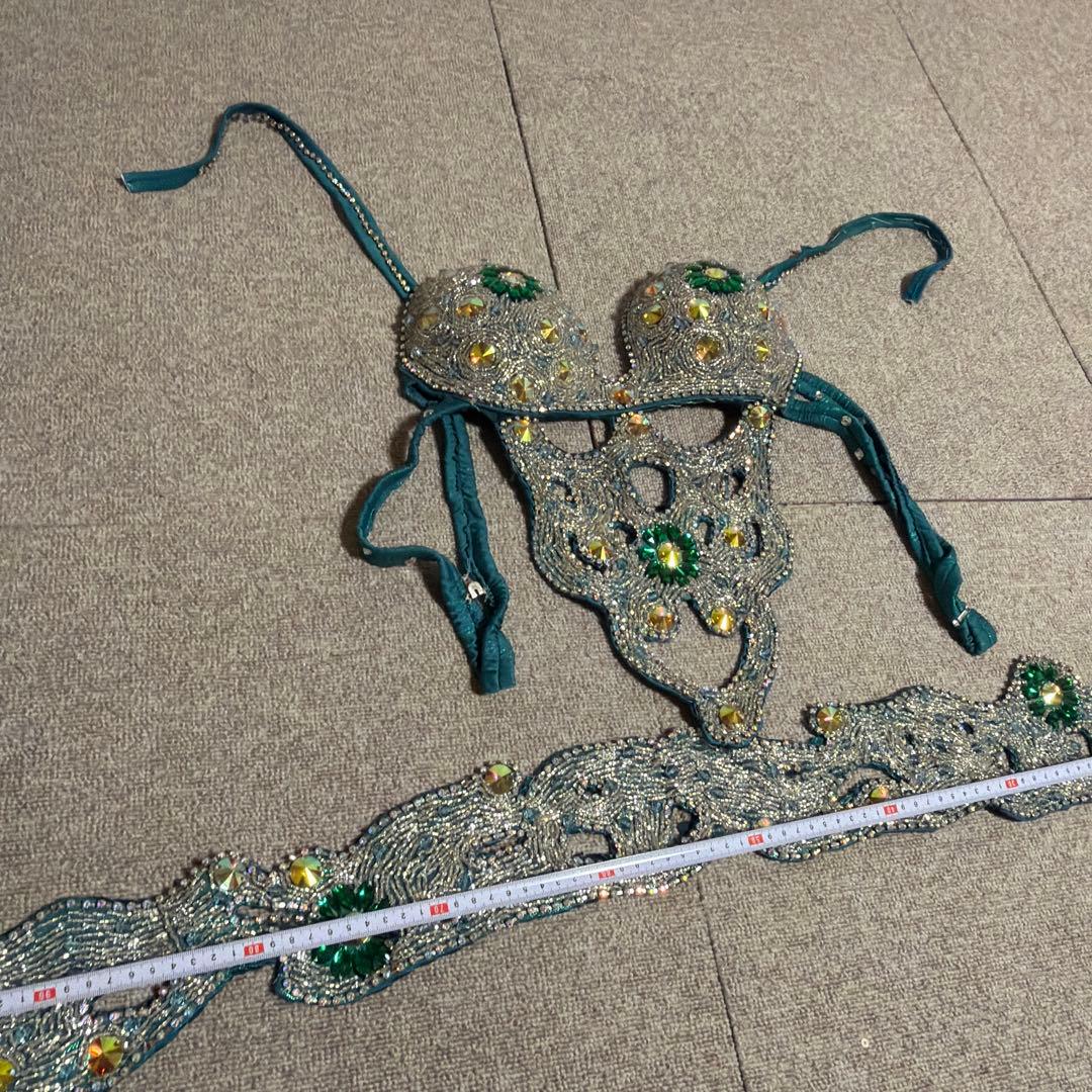 ベリーダンス セットアップ ビーズ装飾