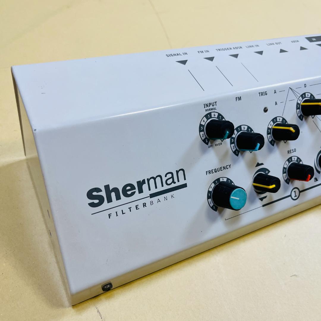 Sherman Filterbank ヴィンテージアナログフィルター 説明書付