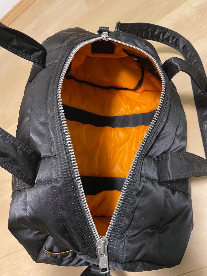 美品 吉田カバン PORTER タンカー 2WAY ダッフルバッグ 黒