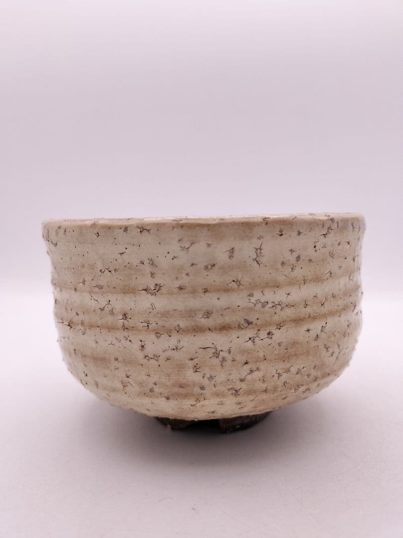 c602 茶碗 萩　厚東建信 木箱 茶道具 古物
