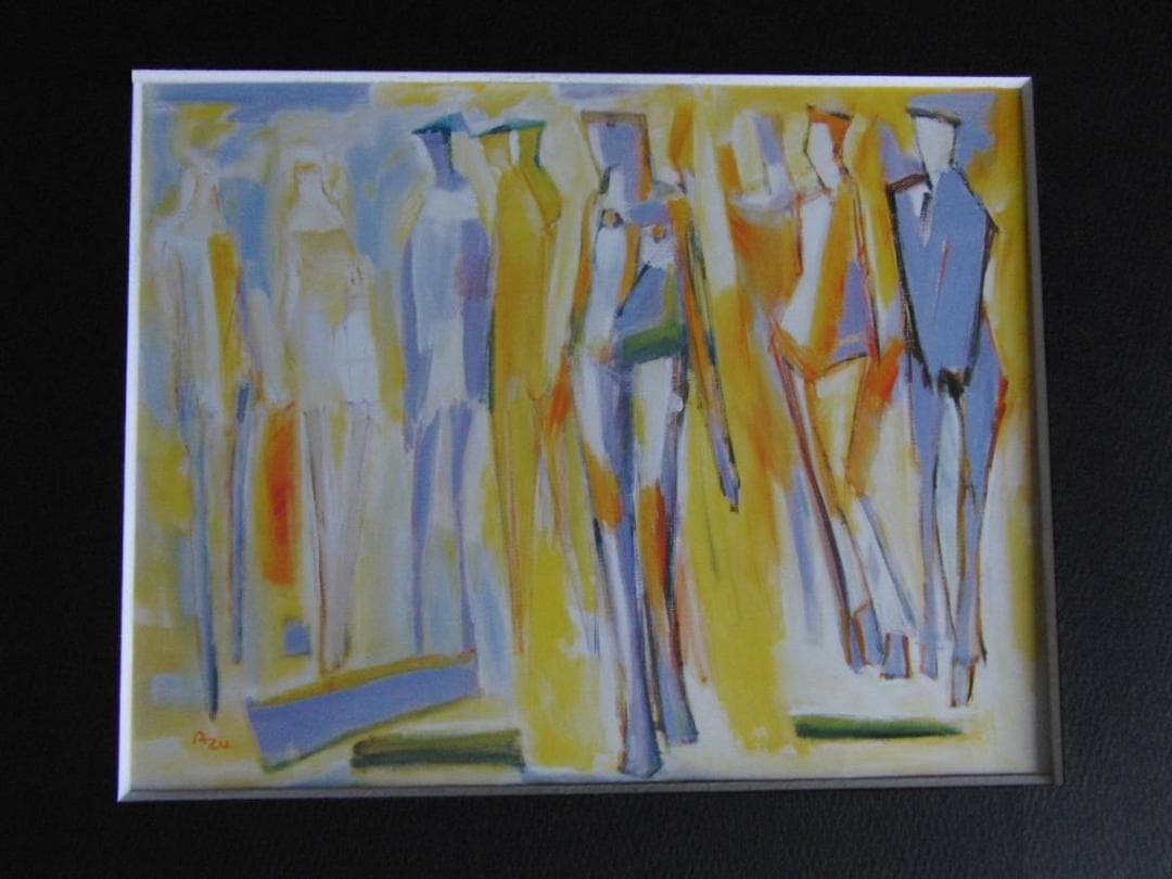 東紀久夫、【はるかぜうららいとあわき】、希少な額装用画集より