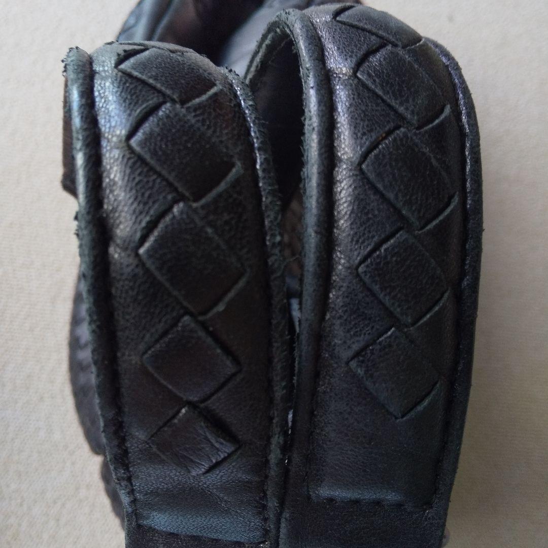 ボッテガ・ヴェネタ ブラックショルダーバッグ