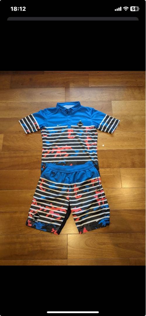 ブリストルbristolトレーニングシャツ/ショーツ セットアップ上下サッカー