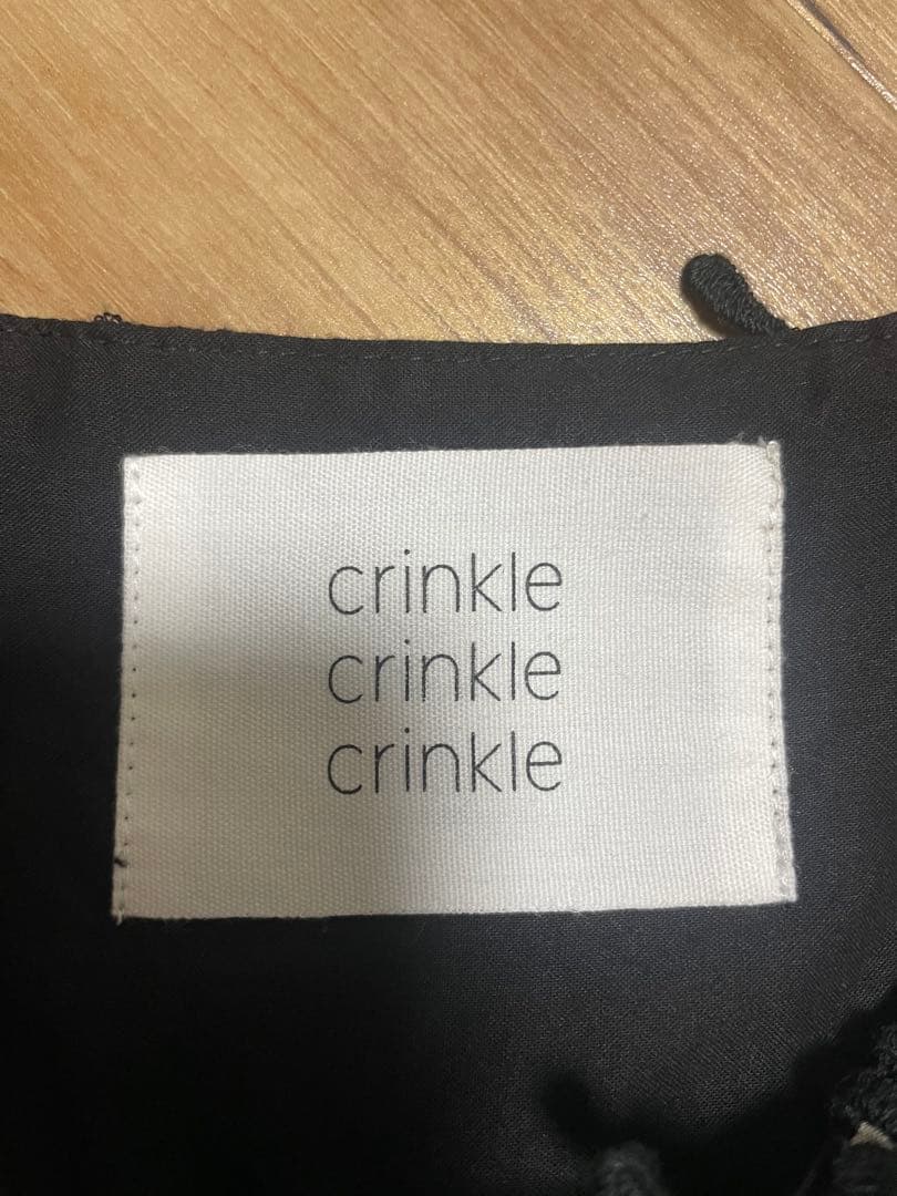 トップス crinkle crinkle crinkle