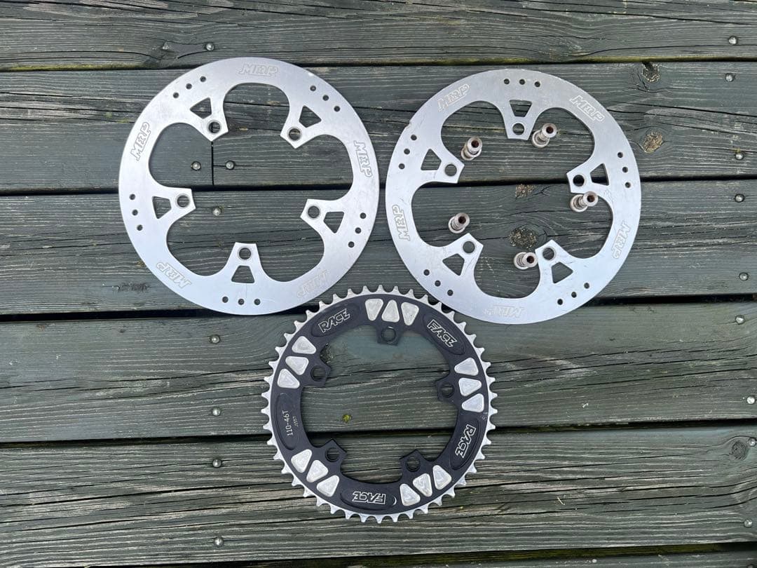 Race Face チェーンリング 110mm -46T MRP チェーンガード