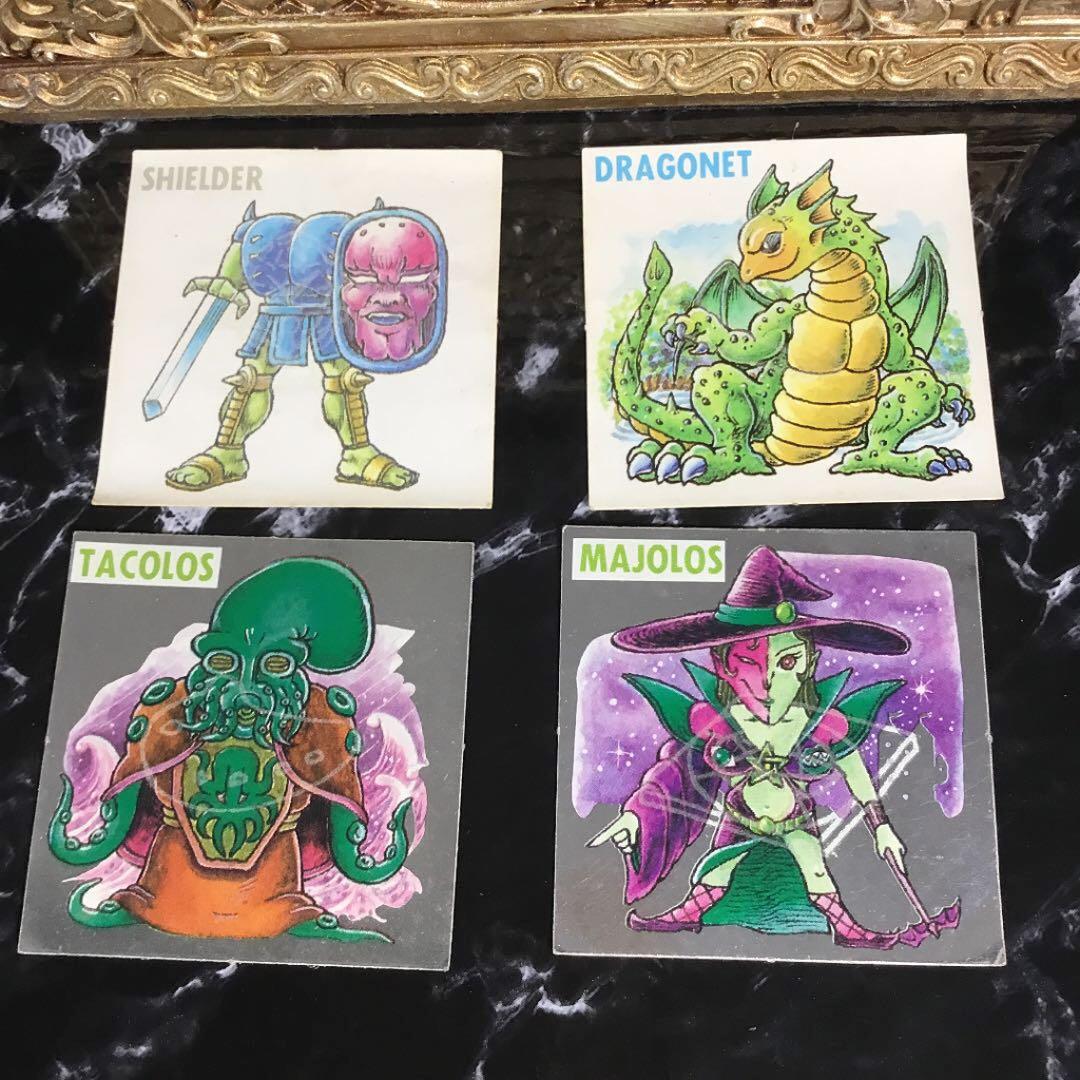 ネクロスの要塞 ホログラム キラ シール まとめ １４枚 ROEN joy