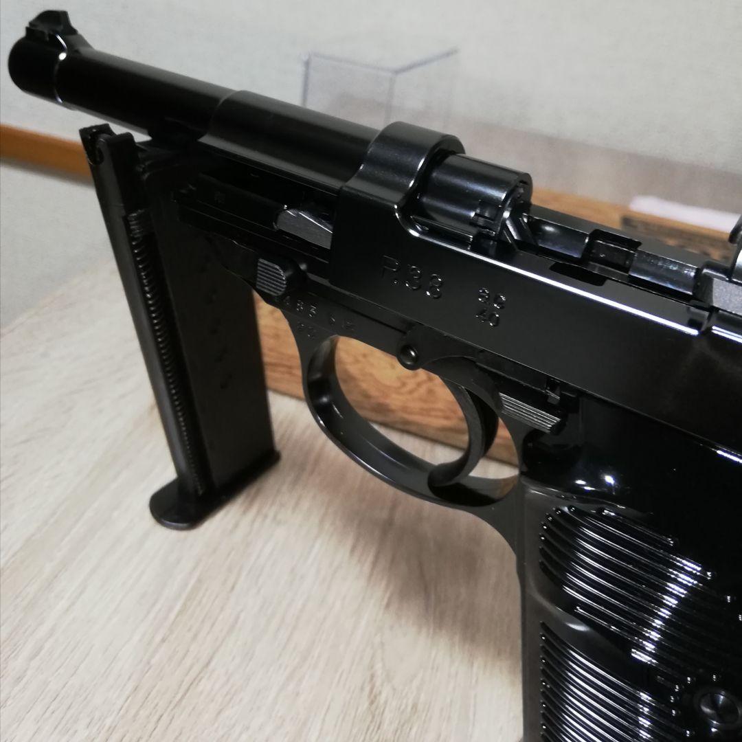 期間限定⭐新品マルゼン ワルサーP38 ブラックメタル ac40ガスブロ⭐