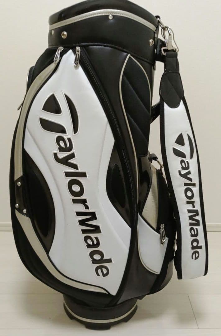 TaylorMade キャディバッグ 白/黒