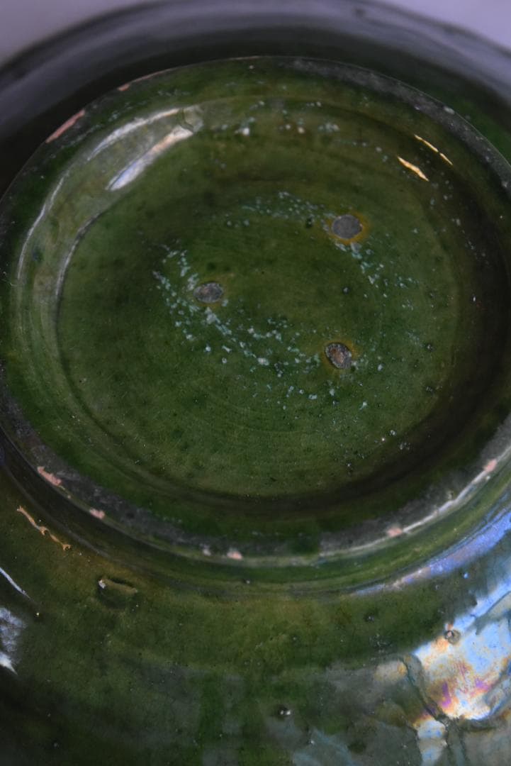 専用　眺めの良い輪花鉢　フランスアンティーク　西洋民藝　19世紀