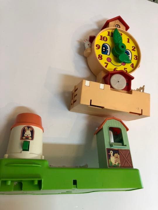 お山のシュッポー とけいえき おむすびころりん 昭和 レトロ ふみきり