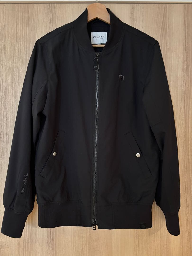 トラヴィスマシュー　 ブルゾン MA-1 ブラック　サイズM