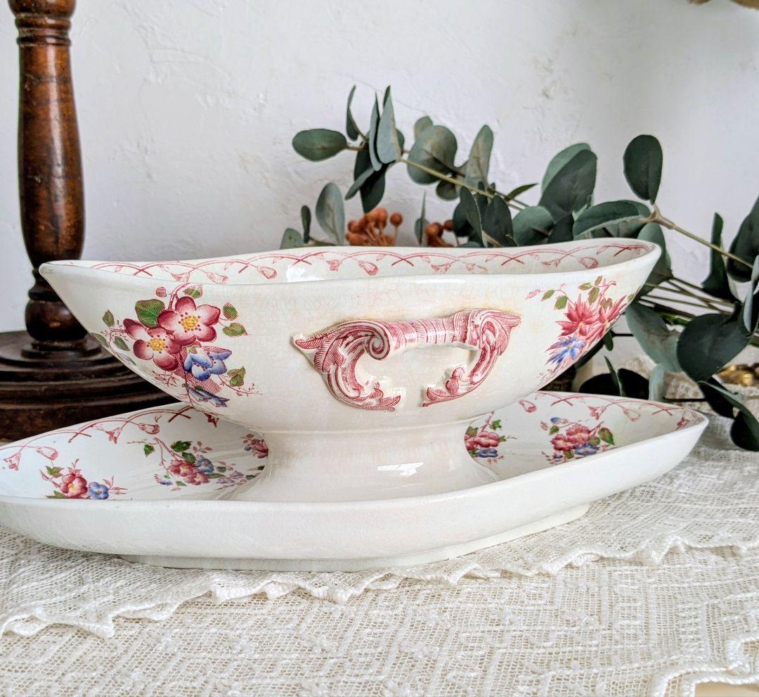 サルグミンヌ BERTHA ソーシエール 花柄 フランス