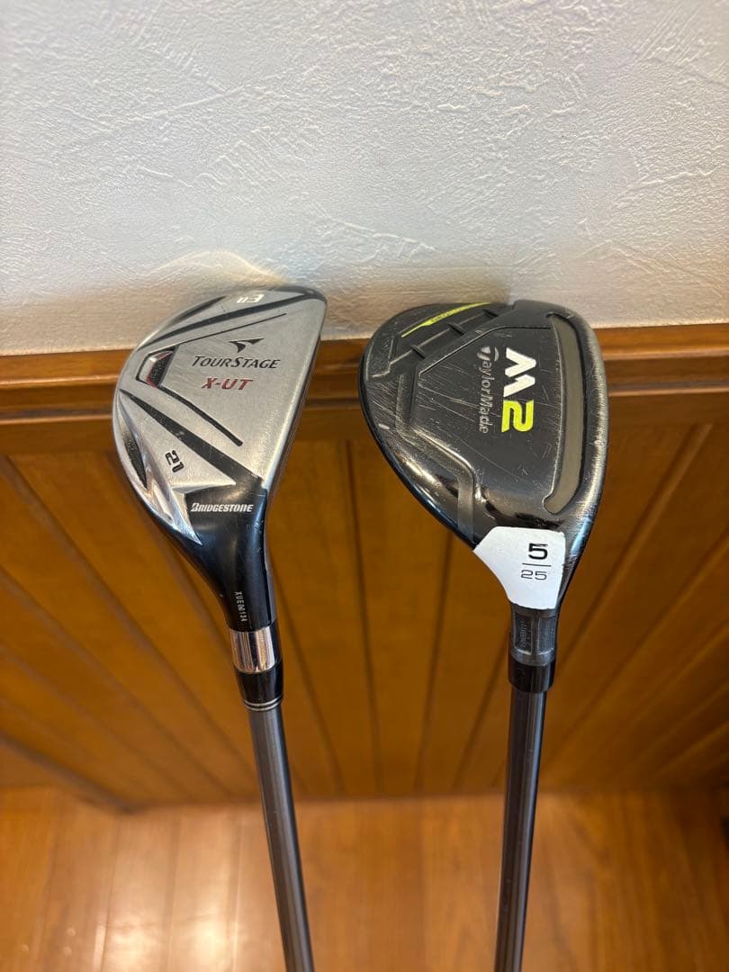 TOURステージ3U.テイラーメイドM2 5U 2本セット