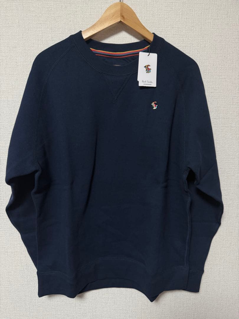 値下げ　新品タグ付き　Paul Smith ネイビー トレーナー　Mサイズ