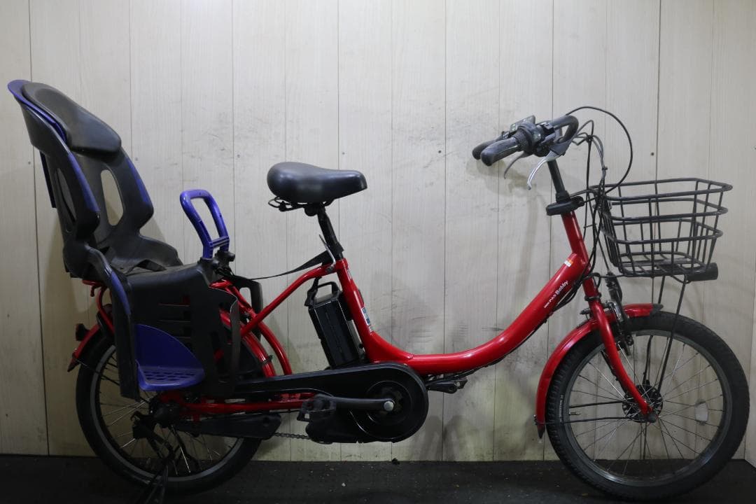 ヤマハPAS BABBY X957-0004 20型8.7AH3段 LED 赤色