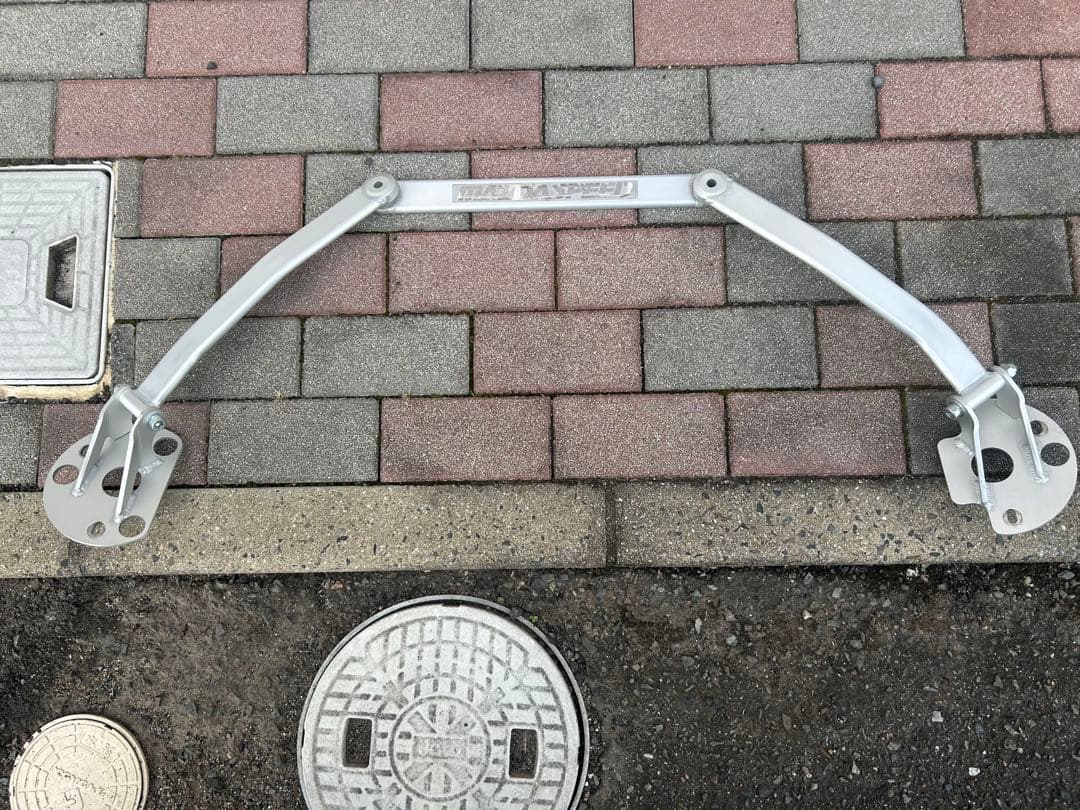 美品 NDロードスター用 マツダスピード タワーバー フロント用