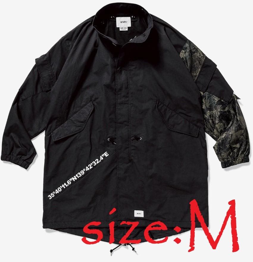 【新品・未着用】WTAPS 名作 201WVDT ジャケット モッズコート M