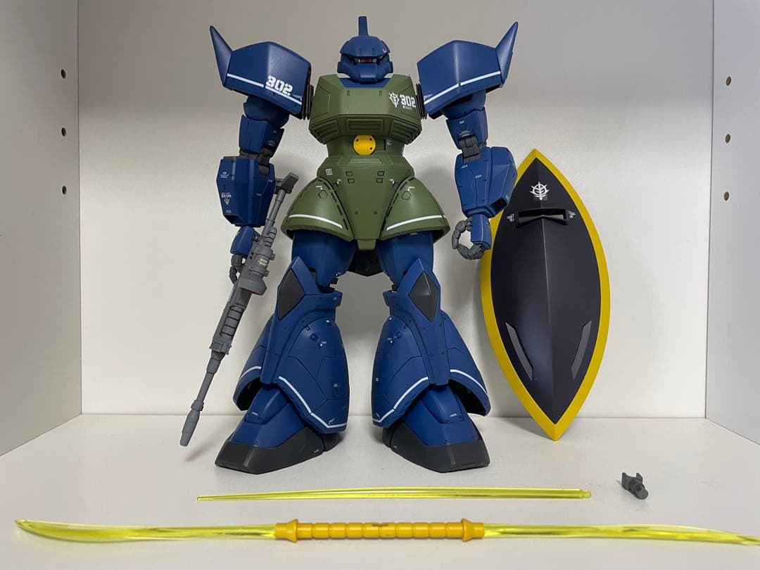 MG1/100 ガトー専用ゲルググver2.0 (ザク、ドム)は付きません。