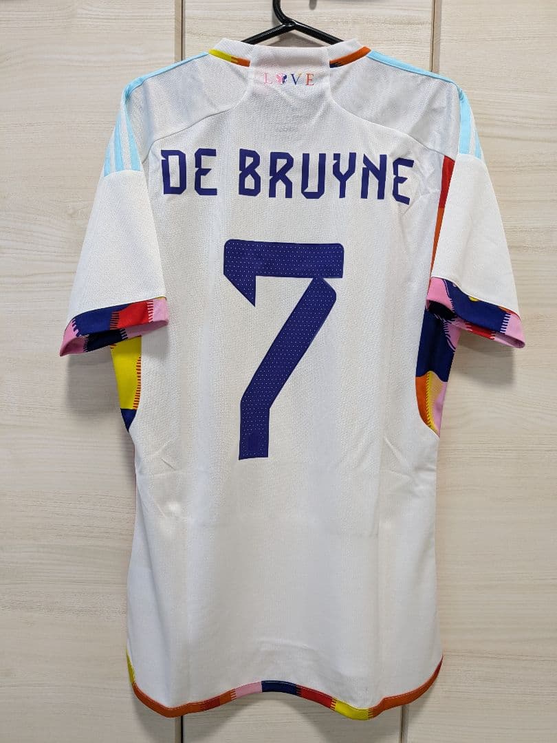 ２０２２シーズン　ベルギー代表　デ・ブライネ　ユニフォーム