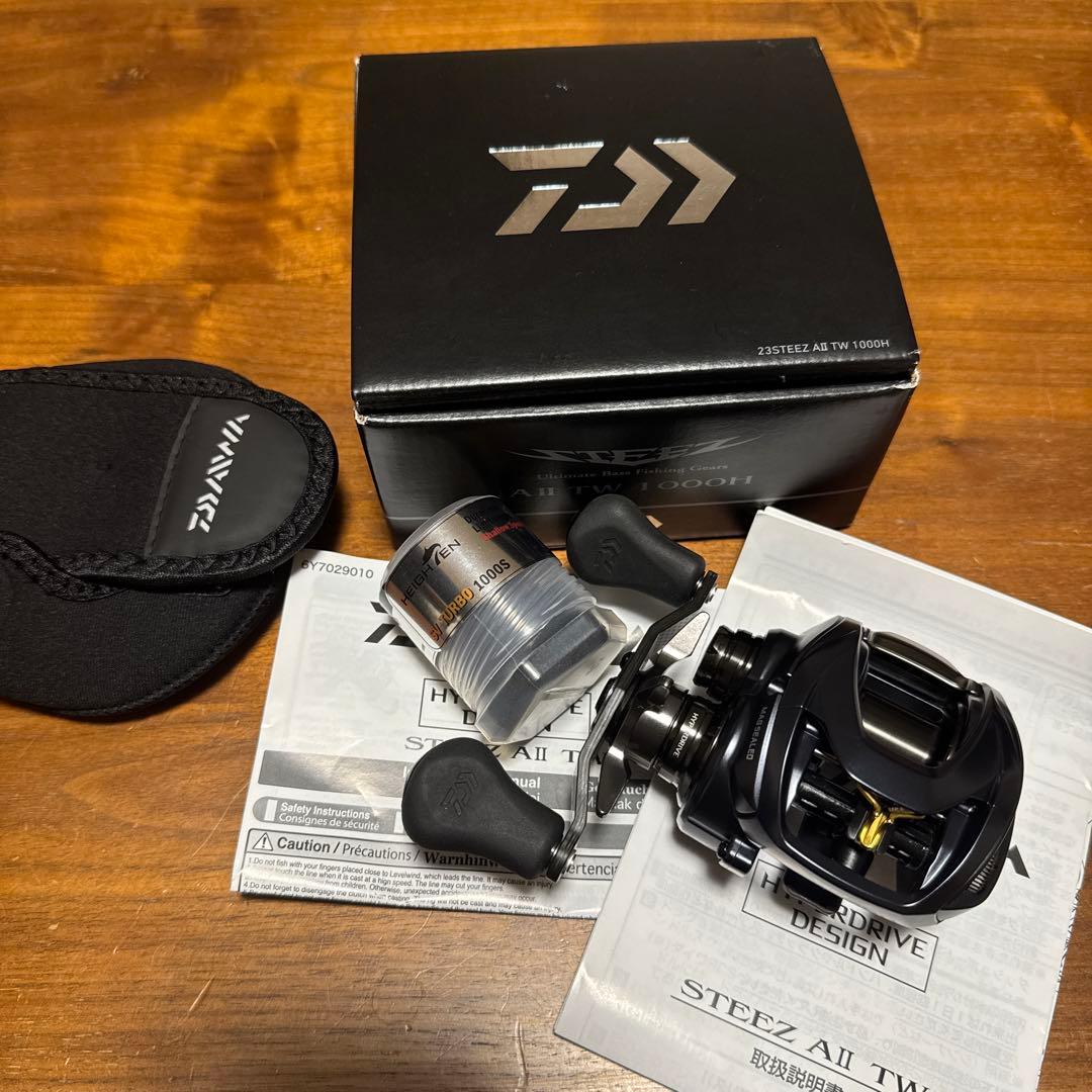 ダイワ スティーズ A2 TW 1000H SLPハンドルカスタム品