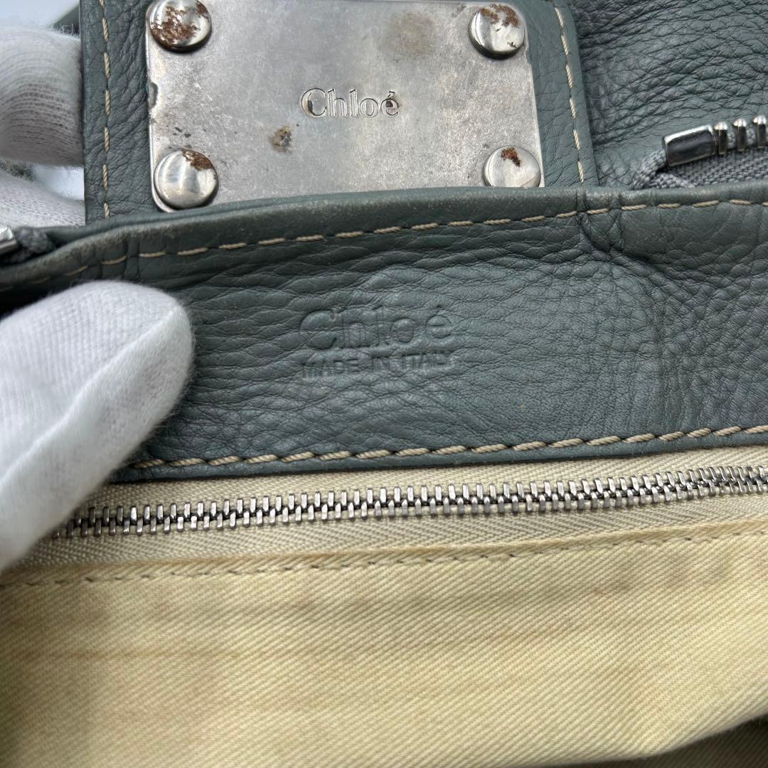 希少 Chloé クロエ パディントン 2wayハンドバッグ 南京錠